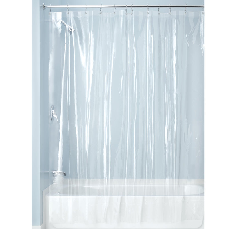 Symple Stuff Vinyl Solid Color Shower Curtain Liner & Reviews Wayfair